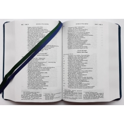 Biblia Tysiąclecia - Pismo Święte Starego i Nowego Testamentu, format oazowy (ekoskóra jasnoniebieska)