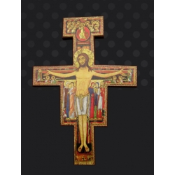 krzyż na ścianę San Damiano 8,3 x 11,5 cm