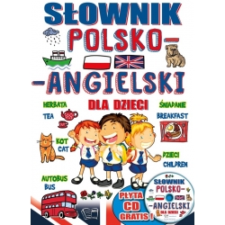 Słownik Polsko - Angielski dla dzieci + CD