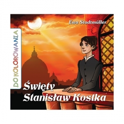 Święty Stanisław Kostka, kolorowanka, Ewa Stadtmuller
