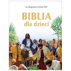 Biblia dla dzieci Prezent na I Komunię Św.