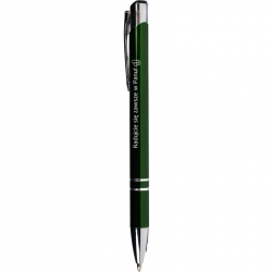 Długopis Radujcie się zawsze w Panu Zielony