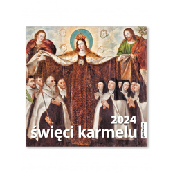 Kalendarz Głosu Karmelu 2024 okładka przód