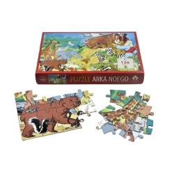 Arka Noego Puzzle 120 elementów elementy