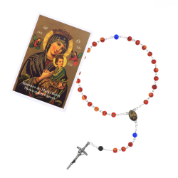 Koronka do Matki Bożej Nieustającej Pomocy R1381 - instrukcja modlitwy