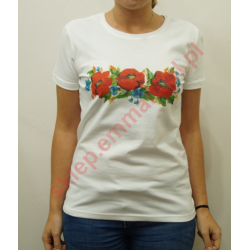 Koszulka damska T-shirt wzór Maki