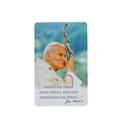 Magnes Święty Jan Paweł II - musicie być mocni mocą miłości...