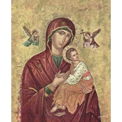 Ikona Matka Boża Bolesna ikona z Krety XVI w.