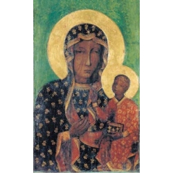 IKONA Matka Boska Częstochowska XIV - XV wiek