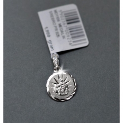 Szkaplerz karmelitański medalik srebrny z łańcuszkiem