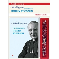 Modlimy się z bł. kardynałem Stefanem Wyszyńskim modlitewnik + różaniec