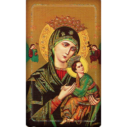 Obrazki Matka Boża Nieustającej Pomocy z modlitwą 100 szt