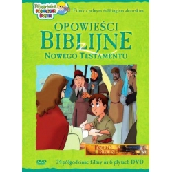 6xDVD Opowieści Biblijne z Nowego Testamentu filmy dla dzieci