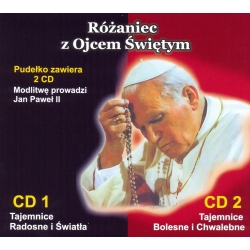 Różaniec z Ojcem Świętym Janem Pawłem II Dwie płyty CD