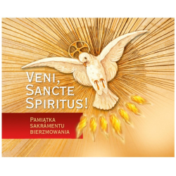 Pamiątka Sakramentu Bierzmowania Veni Sancte Spiritus