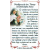 Obrazek plastikowy święta Teresa z Lisieux z modlitwą