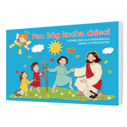 Pan Bóg kocha dzieci - podręcznik – 4-latki